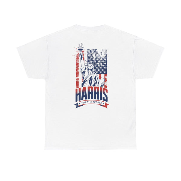 Harris for the Win 2024 Woman's Heavy Cotton Tee