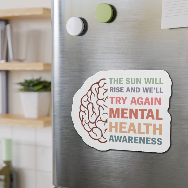 Mental Health Awareness Die-Cut Magnets