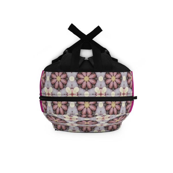 Hot Pink Octagon Pastel Bag Backpack