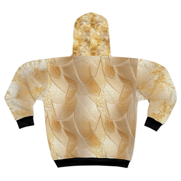 Gold Women's Zip Hoodie