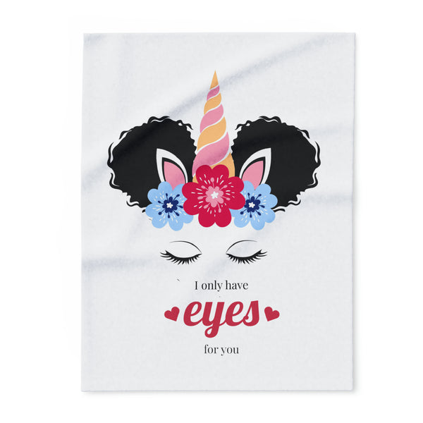 Eyes' Only Arctic Fleece Blanket