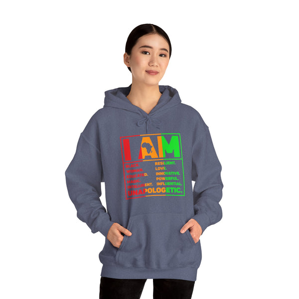 I AM Woman Heavy Blend™ Hooded Sweatshirt