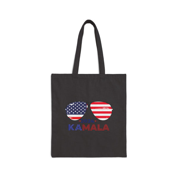 Kamala Harris 2024 Cotton Canvas Tote Bag