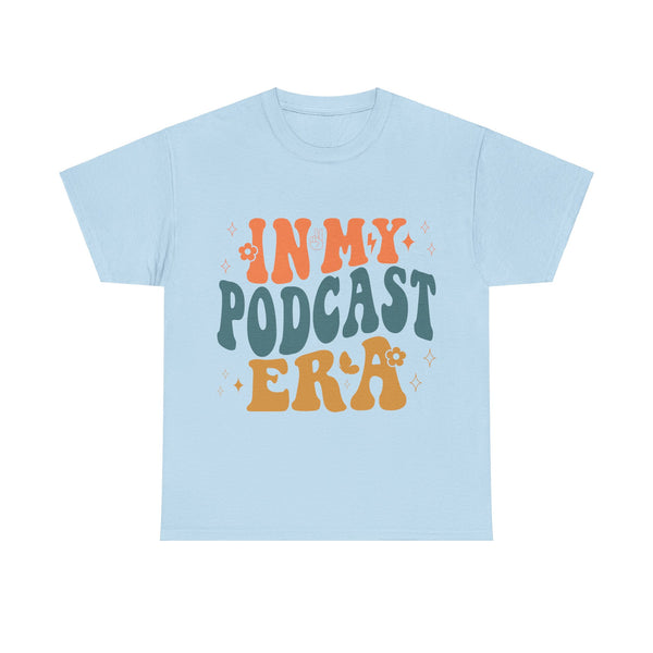 Im in my Podcast Era Plus Size Woman Heavy Cotton Tee