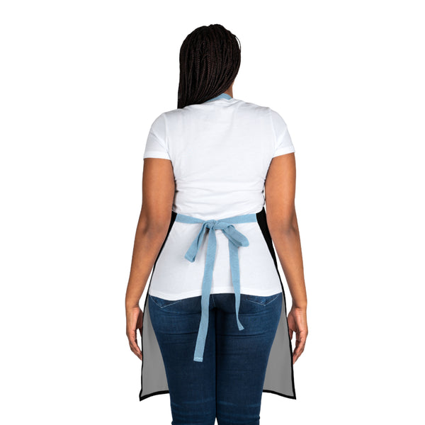 "Grab Life by the Meatballs" Woman Apron, 5-Color Straps