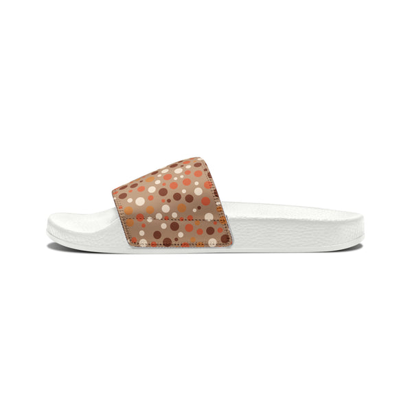 Polka Dots Women's PU Slide Sandals Slippers