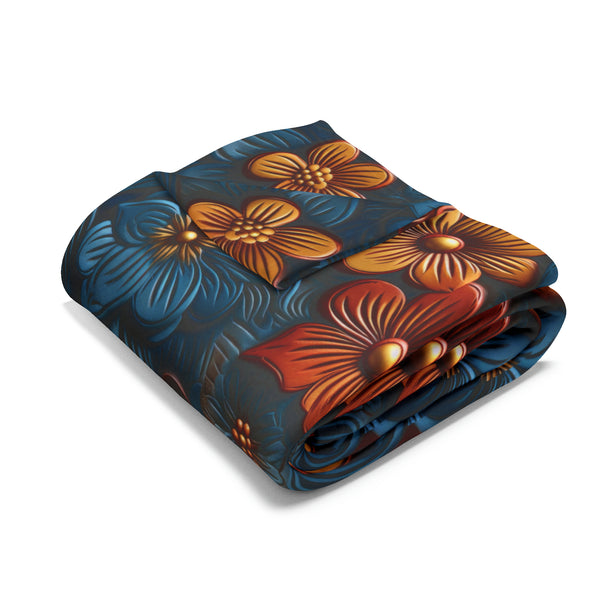 3D Floors Arctic Fleece Blanket