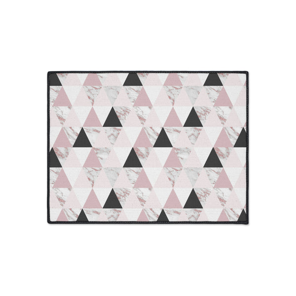 Triangle Marble Heavy Duty Floor Mat