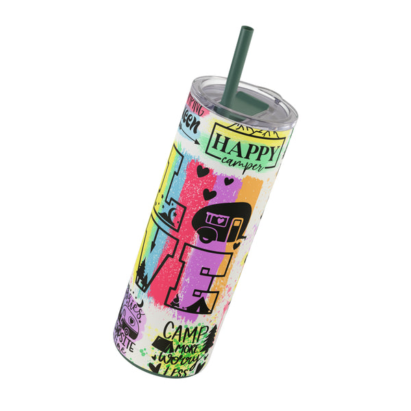 Love Camping Maars Maker Skinny Matte Tumbler, 20oz