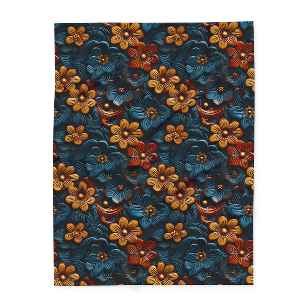 3D Floors Arctic Fleece Blanket