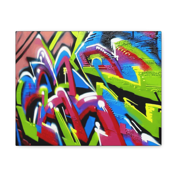 Brooklyn Graffiti Canvas Gallery Wraps