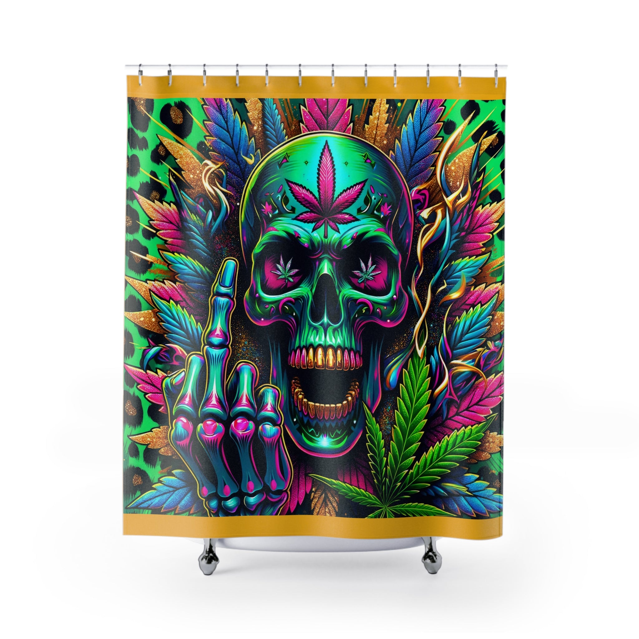 Skull Shower Curtains