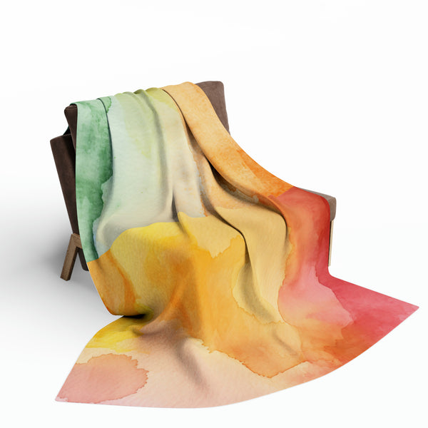 Water Colors Arctic Fleece Blanket