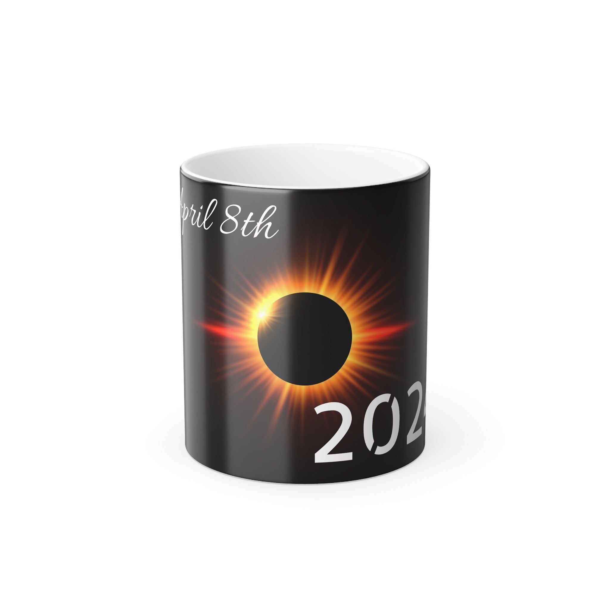 2024 Solar Eclipse Color Morphing Mug, 11oz Cup