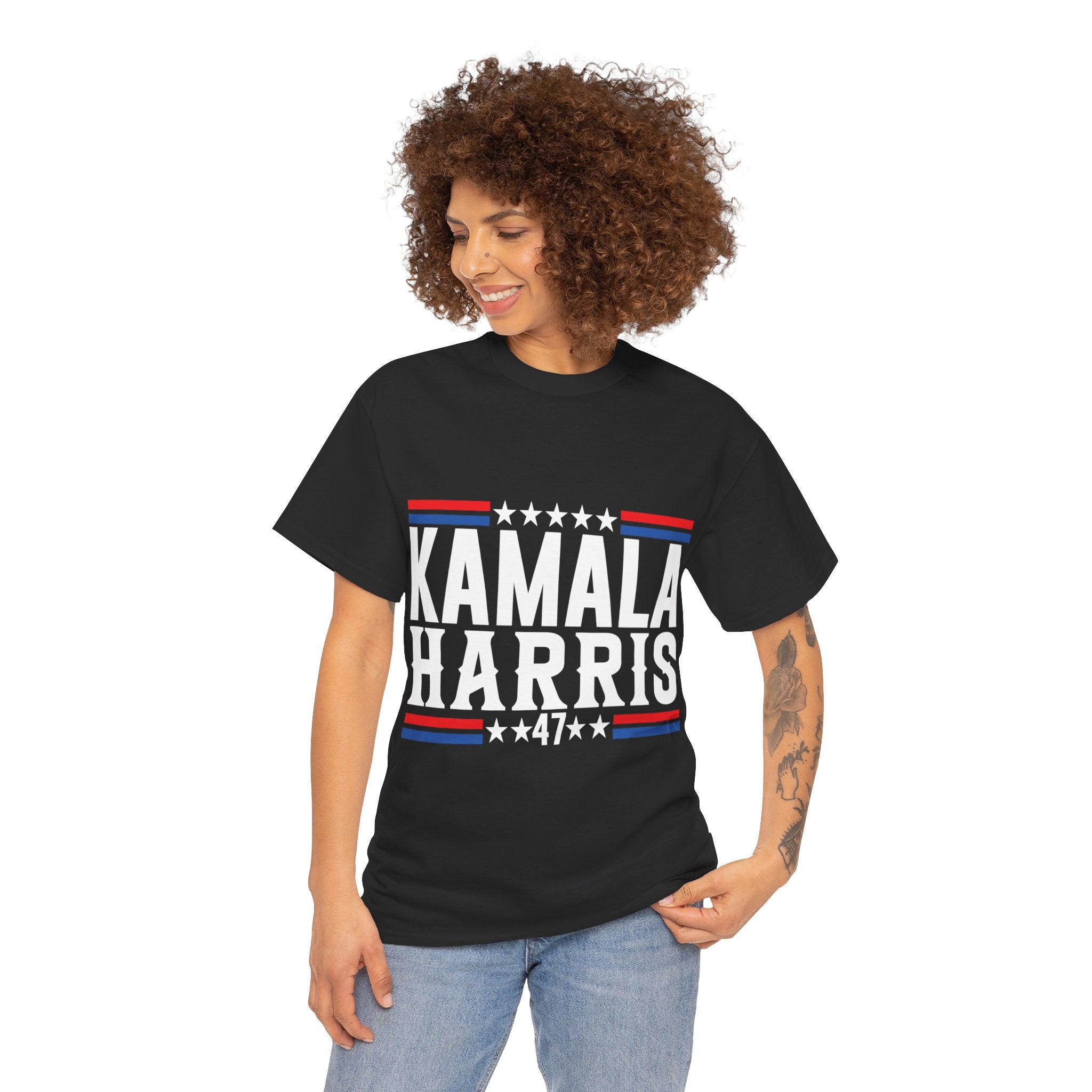 kamala Harris 2024 Woman's Heavy Cotton Tee