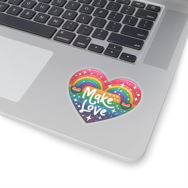 Make Love Kiss-Cut Stickers