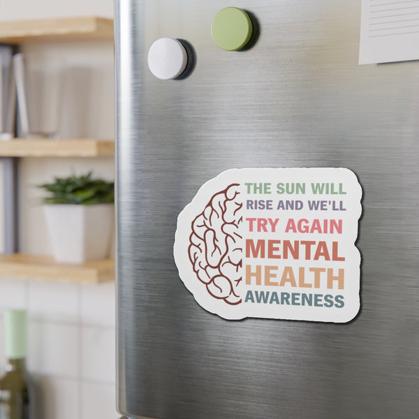 Mental Health Awareness Die-Cut Magnets