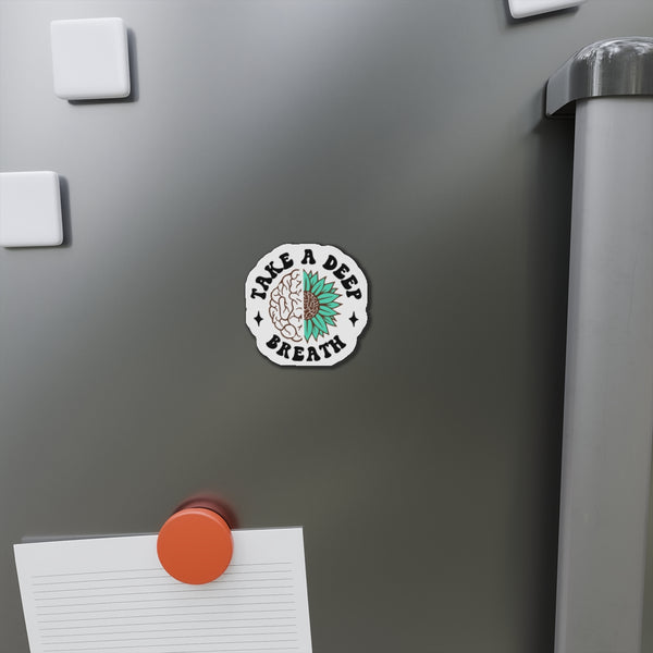 Take a Deep Breath Die-Cut Magnets