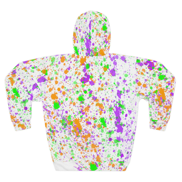 Paint Splash Woman Pullover Hoodie