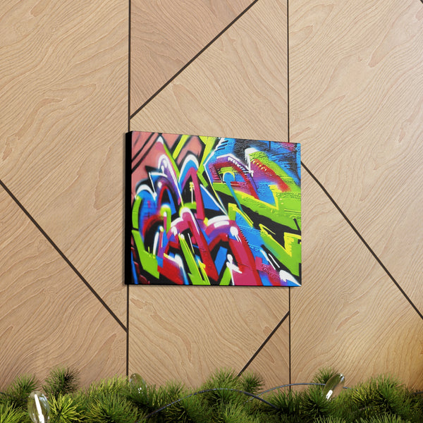 Brooklyn Graffiti Canvas Gallery Wraps