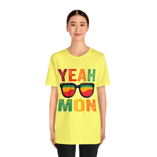 "Yeah Mon" Unisex Jersey Short Sleeve Tee