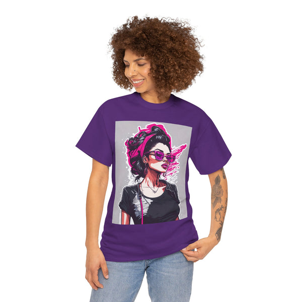 "Black Women" Woman Crewneck T-Shirt: Focus on the Good - Unisex Heavy Cotton Tee