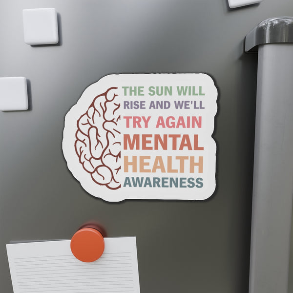 Mental Health Awareness Die-Cut Magnets