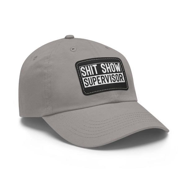 Sh*t Show Supervisor Ladies Hat with Leather Patch