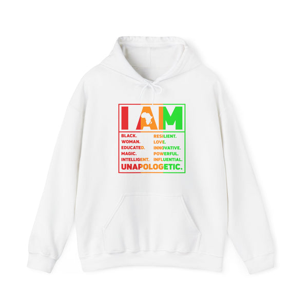 I AM Woman Heavy Blend™ Hooded Sweatshirt