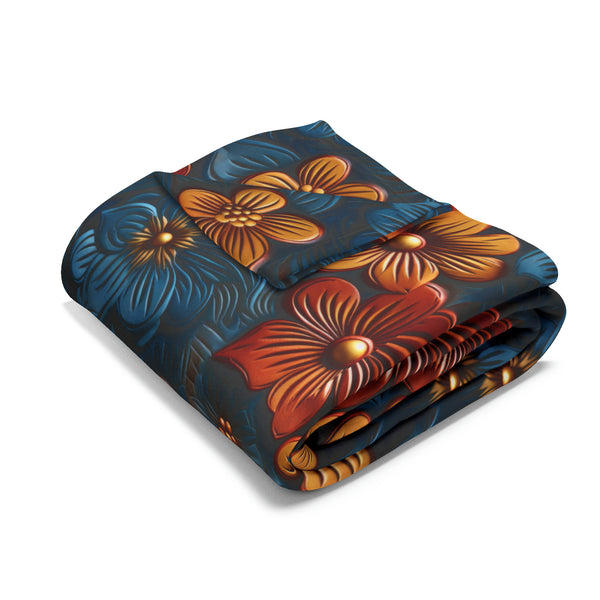 3D Floors Arctic Fleece Blanket