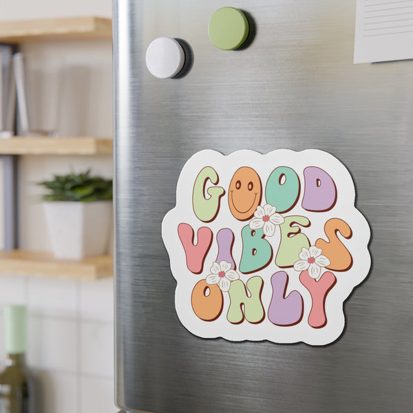 Good Vibes Only Die-Cut Magnets