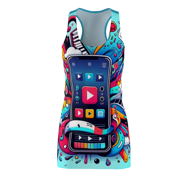 Digital Social Women's Cut & Sew Racerback Dress