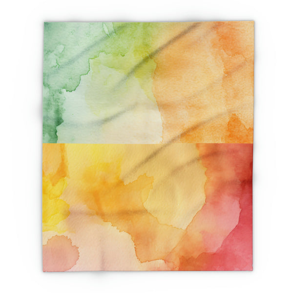 Water Colors Arctic Fleece Blanket