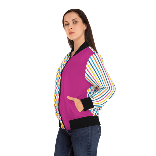 Cotton Candy Women's Bomber Jacket