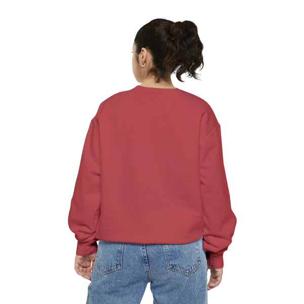Red Lips Unisex Garment-Dyed Sweatshirt