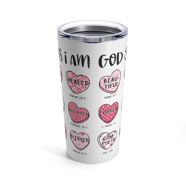 "God Say I Am" Tumbler 20oz Cup