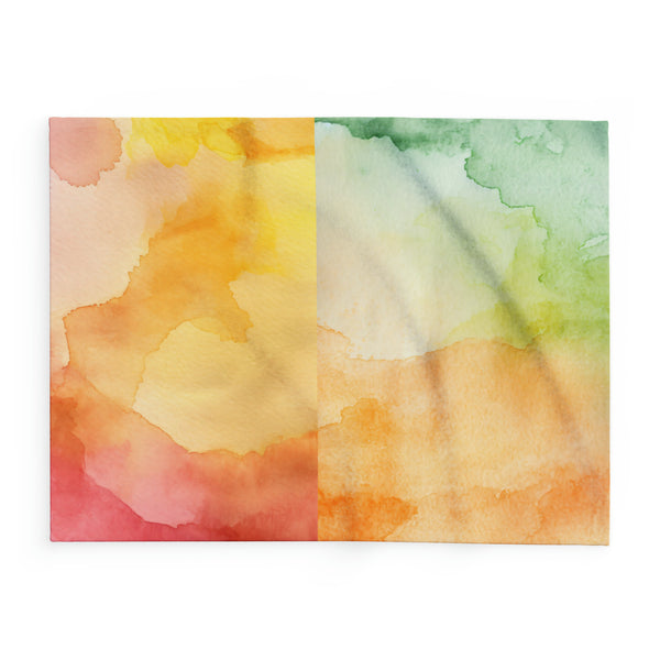 Water Colors Arctic Fleece Blanket