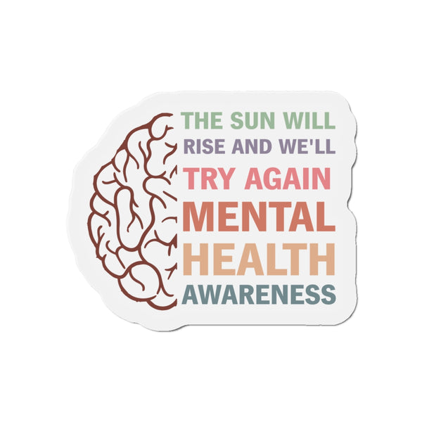 Mental Health Awareness Die-Cut Magnets