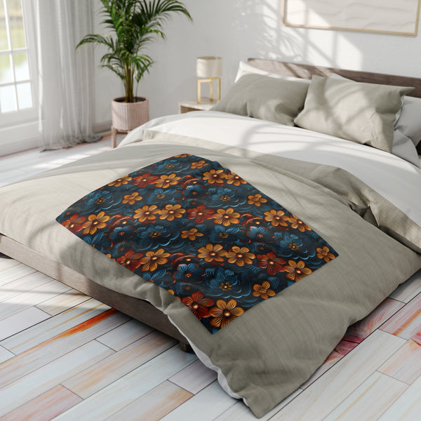3D Floors Arctic Fleece Blanket