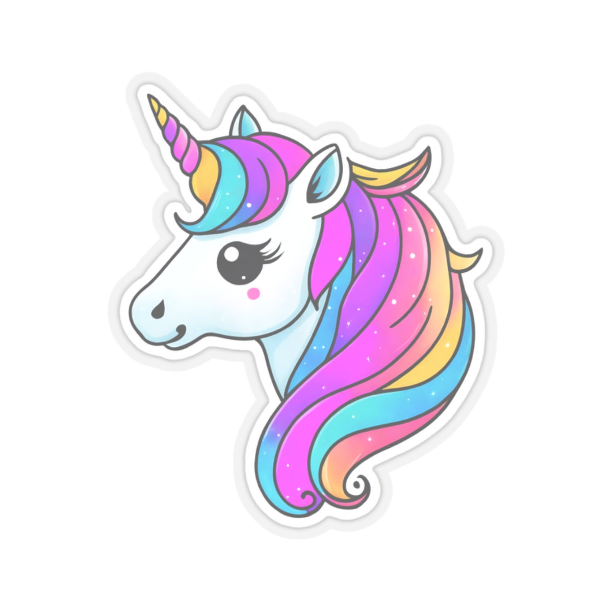 Unicorn Kiss-Cut Stickers