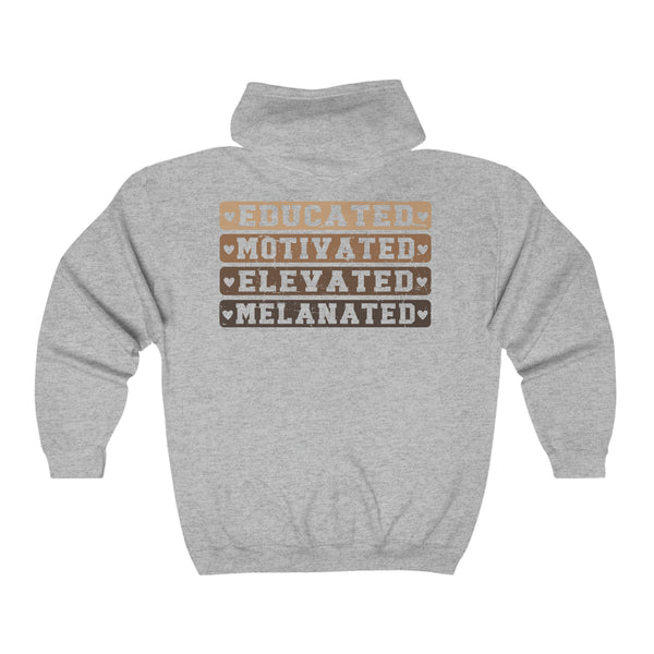 Motivate Unisex Heavy Blend™ Full Zip Hooded Sweatshirt