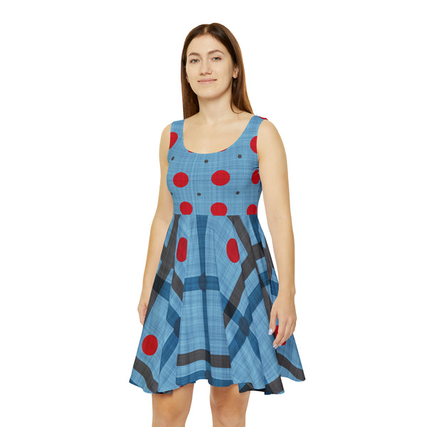 Riley Blue Women's Skater Dress