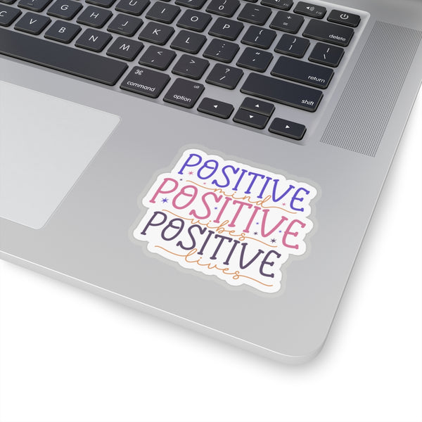 Positive Kiss-Cut Stickers