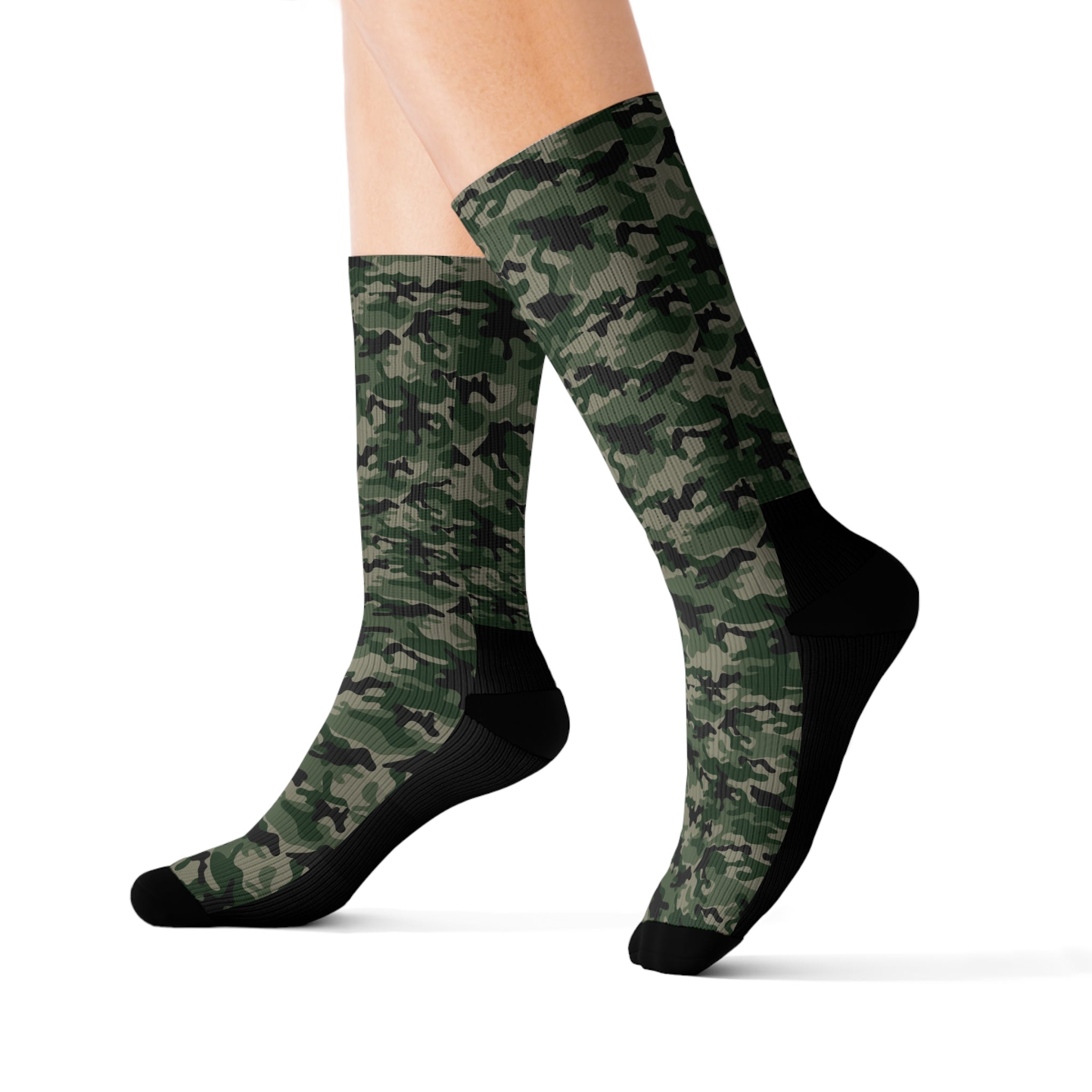 Camo Sublimation Woman Socks