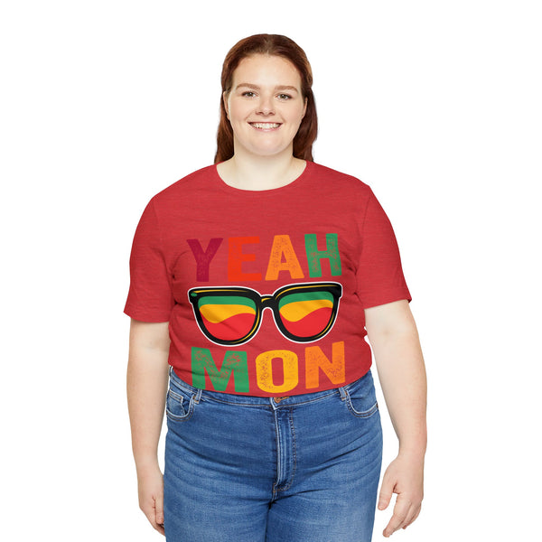 "Yeah Mon" Unisex Jersey Short Sleeve Tee