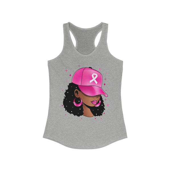 Breast Cancer Awareness Women's Ideal Racerback Tank