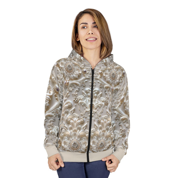 Pearl Inspired Women's Zip Hoodie