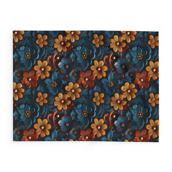 3D Floors Arctic Fleece Blanket