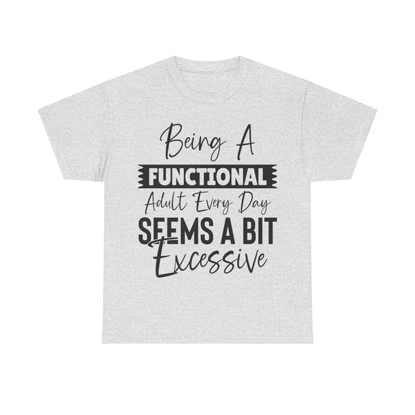 "Funny Saying" Plus Size Women Heavy Cotton Tee T-Shirt