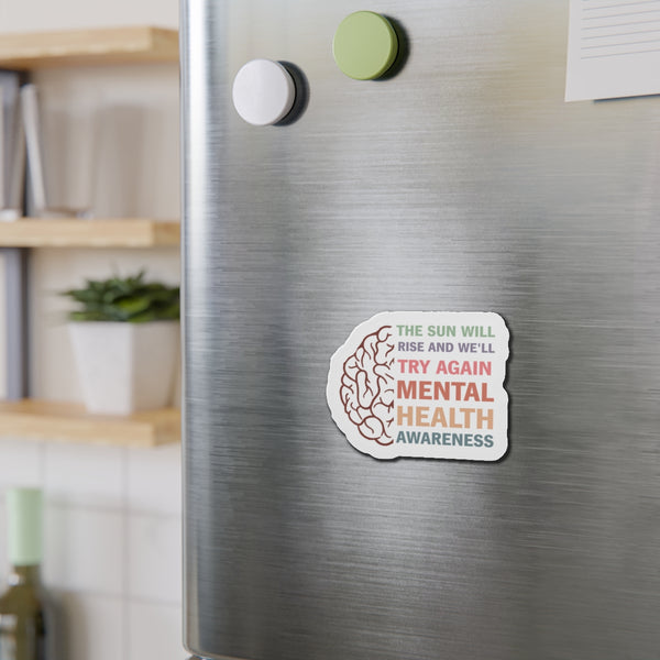 Mental Health Awareness Die-Cut Magnets